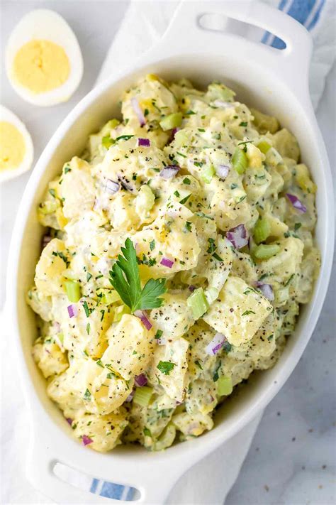 how to make traditional potato salad